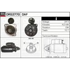 DRS3770 DELCO REMY Стартер