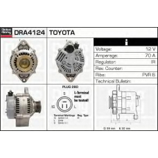 DRA4124 DELCO REMY Генератор