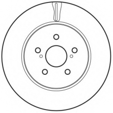 562824BC BENDIX Тормозной диск