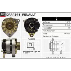 DRA4841 DELCO REMY Генератор