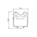 0 986 494 231 BOSCH Комплект тормозных колодок, дисковый тормоз