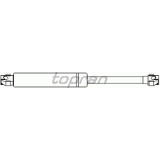 501 285 TOPRAN Газовая пружина, капот