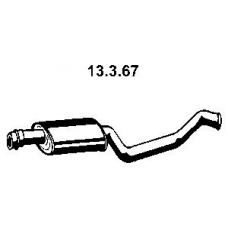 13.3.67 EBERSPACHER Средний глушитель выхлопных газов