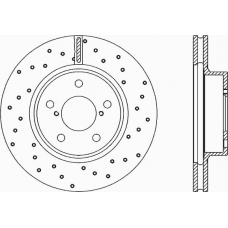 BDRS1491.25 OPEN PARTS Тормозной диск