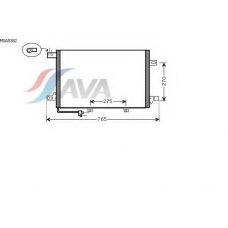 MSA5382 AVA Конденсатор, кондиционер