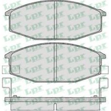 05P581 LPR Комплект тормозных колодок, дисковый тормоз