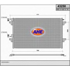 43250 AHE Конденсатор, кондиционер