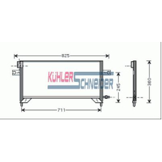 1620091 KUHLER SCHNEIDER Конденсатор, кондиционер