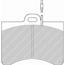 T0610085 RAMEDER Комплект тормозных колодок, дисковый тормоз