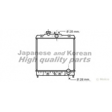 H553-01 ASHUKI Радиатор, охлаждение двигателя