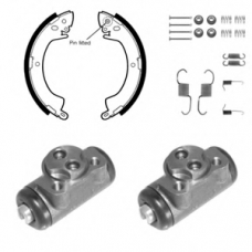 971 DELPHI Комплект тормозных колодок