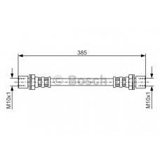 1 987 481 043 BOSCH Тормозной шланг