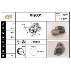 MI9001 SNRA Стартер