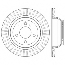 562603BC BENDIX Тормозной диск