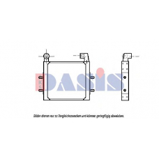 186090N AKS DASIS Масляный радиатор, двигательное масло