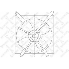 29-99215-SX STELLOX Вентилятор, охлаждение двигателя