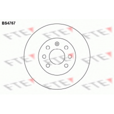 BS4767 FTE Тормозной диск