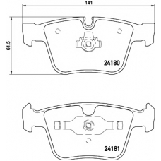 8DB 355 013-641 HELLA PAGID Комплект тормозных колодок, дисковый тормоз