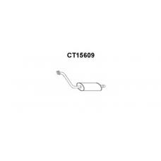 CT15609 VENEPORTE Предглушитель выхлопных газов