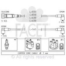 4.7160 FACET Ккомплект проводов зажигания