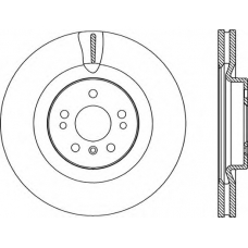 BDR2294.20 OPEN PARTS Тормозной диск