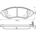 572408B BENDIX Комплект тормозных колодок, дисковый тормоз