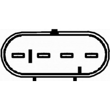 6PA 009 165-051 HELLA Лямбда-зонд