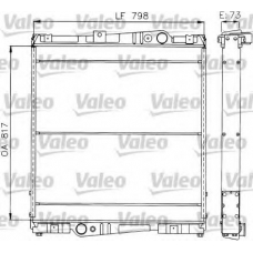 730601 VALEO Радиатор, охлаждение двигателя