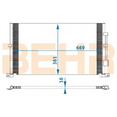 7402469 BEHR Condenser