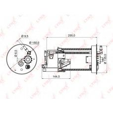 LF952M LYNX Фильтр топливный