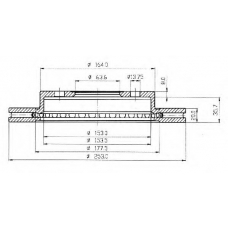 BDC3910 QUINTON HAZELL Тормозной диск