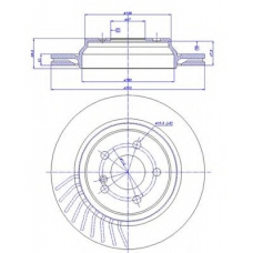 142.393 CAR Тормозной диск