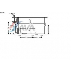 MS5244 AVA Конденсатор, кондиционер