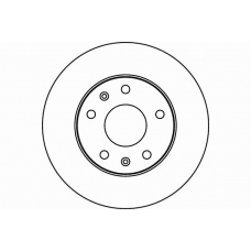 MDC1531 MINTEX Тормозной диск