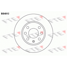 BS4812 FTE Тормозной диск