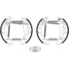 8DB 355 022-771 HELLA Комплект тормозных колодок