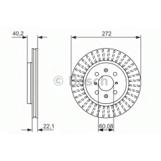 0 986 479 789 BOSCH Тормозной диск