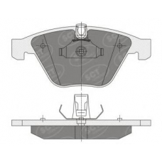 SP 355 SCT Комплект тормозных колодок, дисковый тормоз