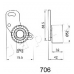 45706 JAPKO Устройство для натяжения ремня, ремень ГРМ