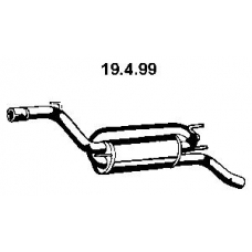 19.4.99 EBERSPACHER Глушитель выхлопных газов конечный