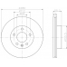 MDC1047 MINTEX Тормозной диск