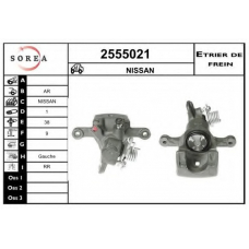 2555021 EAI Тормозной суппорт