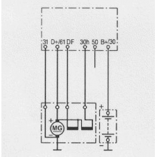 0 190 219 001 BOSCH Регулятор генератора