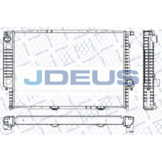 RA0050080 JDEUS Радиатор, охлаждение двигателя