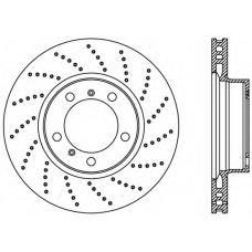 BDR2230.25 OPEN PARTS Тормозной диск