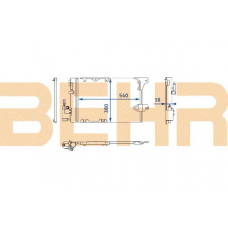 7401038 BEHR Condenser