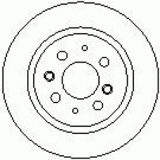 38207 KAWE Тормозной диск