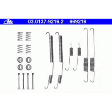 03.0137-9216.2 ATE Комплектующие, тормозная колодка
