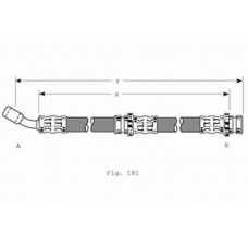 9004199 GIRLING Тормозной шланг