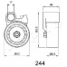 45244 JAPKO Устройство для натяжения ремня, ремень ГРМ